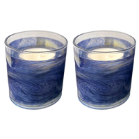 Van Gogh “Starry Night” Candle Glow Jar