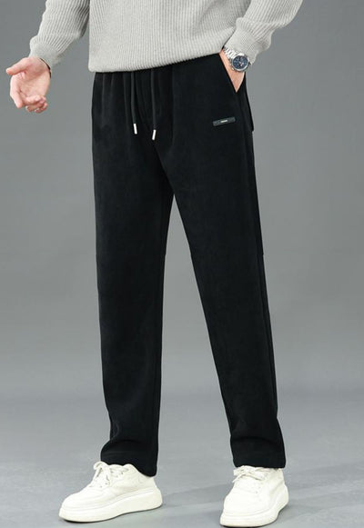 Pantalon de survêtement d'hiver en polaire sherpa