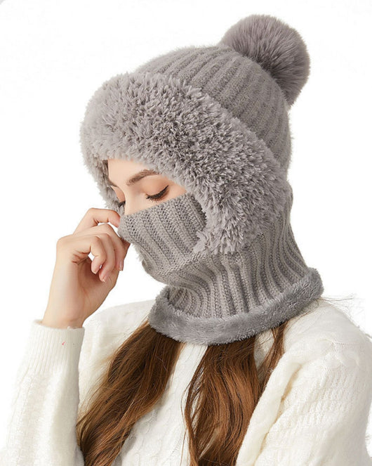 Leovaro 3-in-1 Beanie Hood