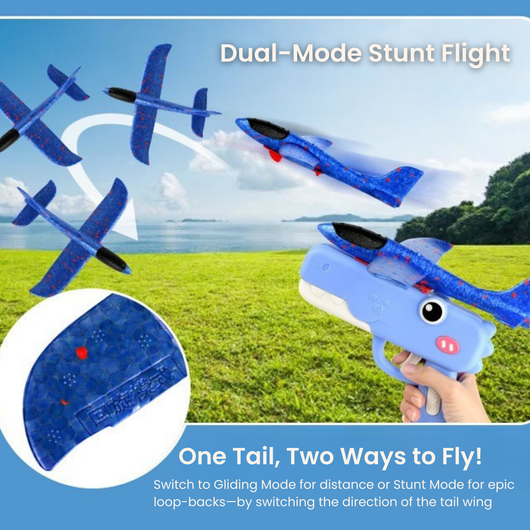 Lanceur d'avions dinosaures pour enfants