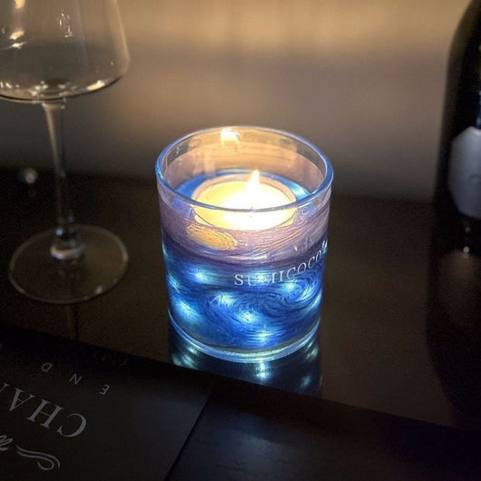 Van Gogh “Starry Night” Candle Glow Jar
