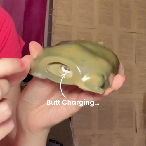 Étui pour AirPods grenouille mignonne-moche