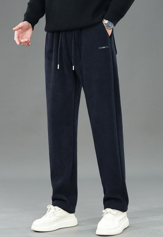 Pantalon de survêtement d'hiver en polaire sherpa