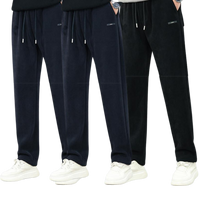 Pantalon de survêtement d'hiver en polaire sherpa