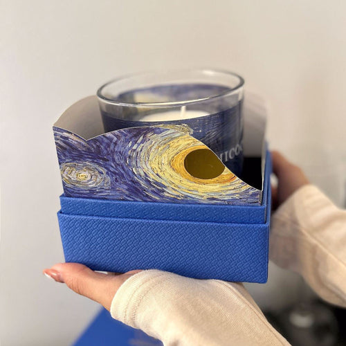 Van Gogh “Starry Night” Candle Glow Jar