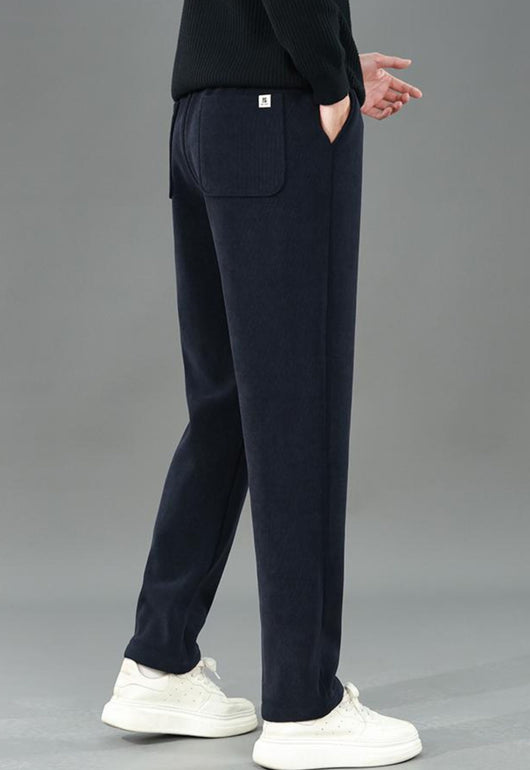 Pantalon de survêtement d'hiver en polaire sherpa