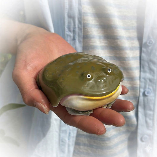 Étui pour AirPods grenouille mignonne-moche