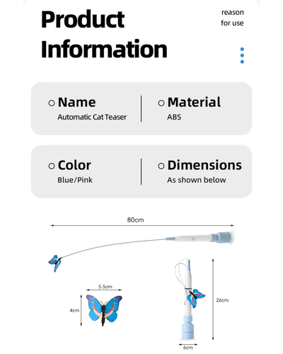2-in-1 Automatic Cat Teaser