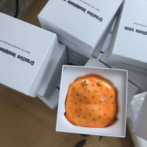 Étui pour AirPods grenouille mignonne-moche