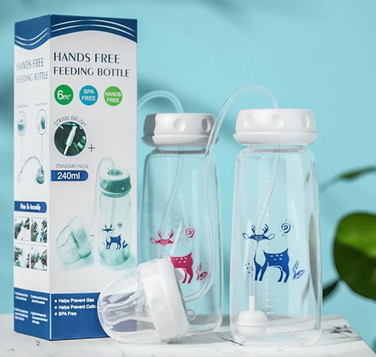 Biberon mains libres