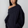 Slouchy Off The Shoulder Hoodie